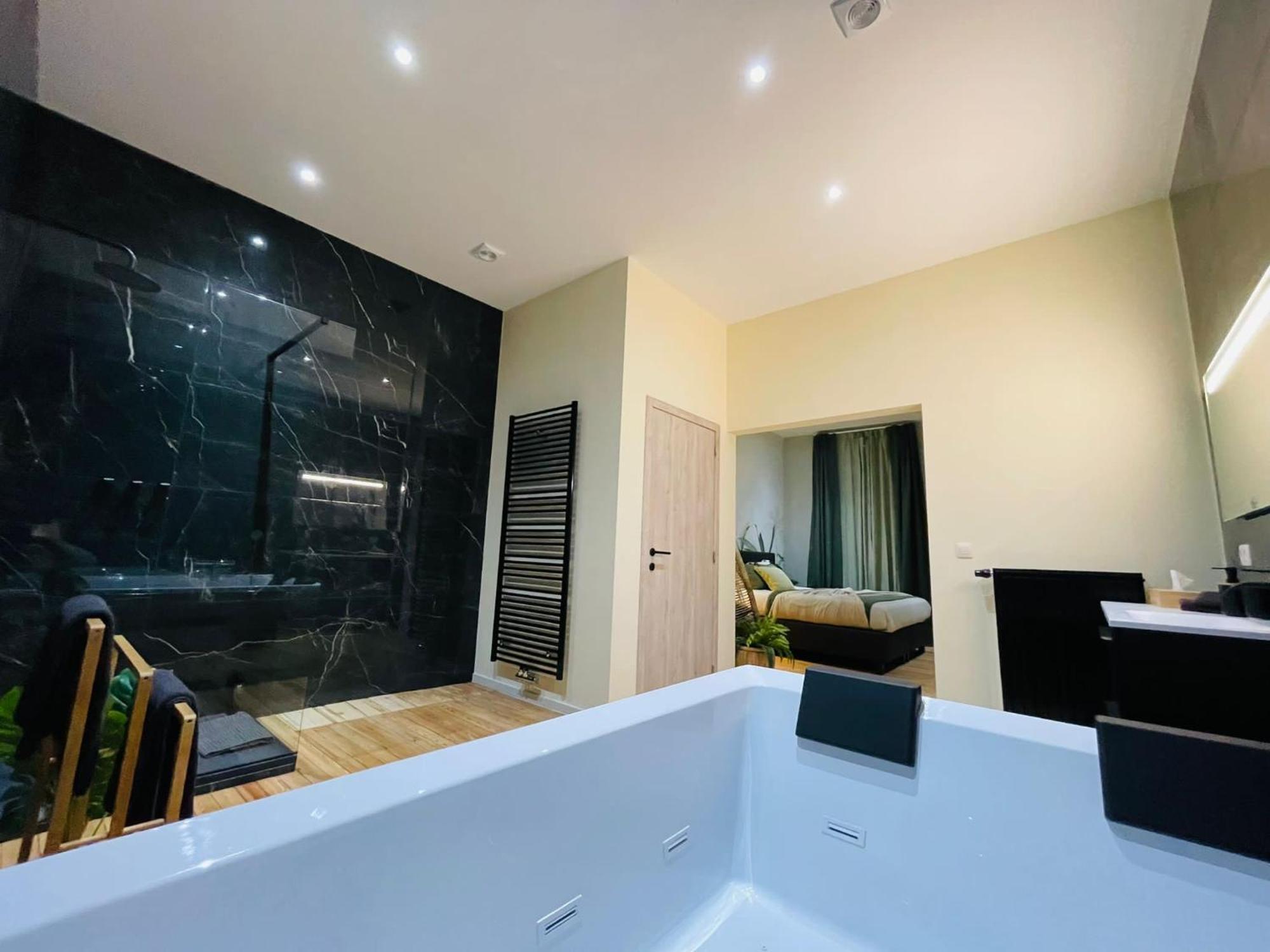 Appartement Exotique Avec Bain Balneo Luik Buitenkant foto
